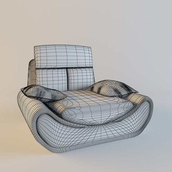 armchair satis new zealand 3d model - Armchair-SATIS-New_Zealand by mifody